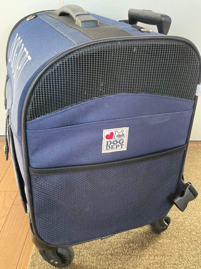 DOG DEPT ドッグデプト カート コロコロ キャリー ネイビー