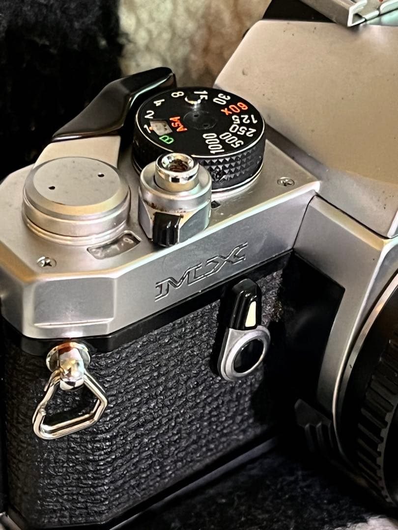 PENTAX MX シルバー レンズRIKENON P 50mm f2 オマケ付