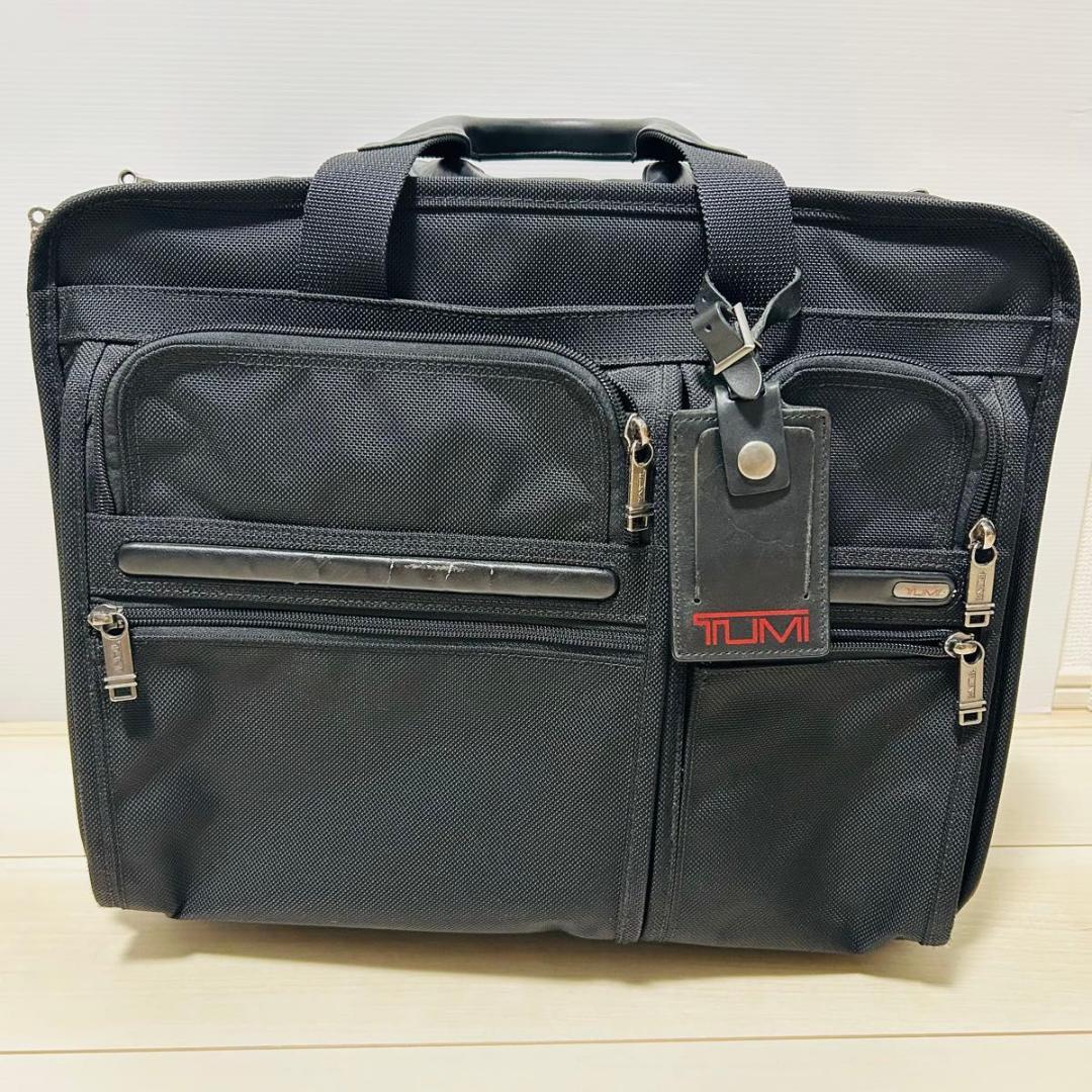 TUMI キャリーバッグ 黒 キャリーケース ビジネスバッグ 二輪 トゥミ