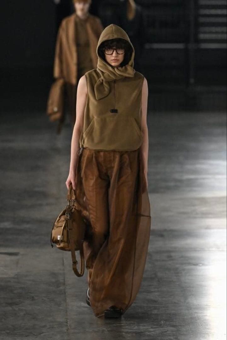 【試着のみ】 HYKE ポーラテックフリースバラクラバ