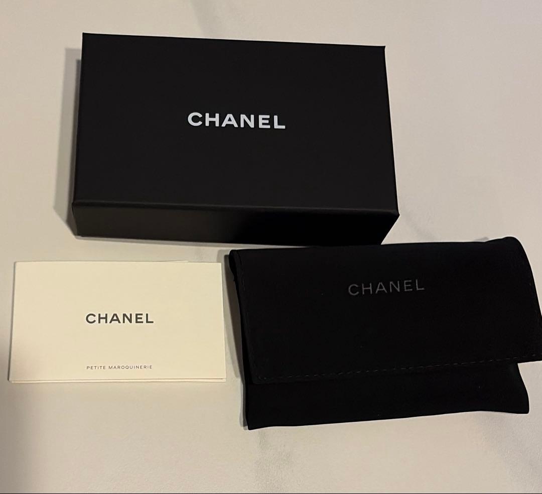 新品未使用　シャネル　カードケース　ケース ブラック 25B
