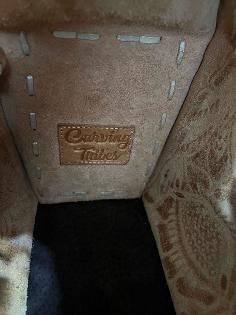 Carving Tribes ゴールドバッグ Mサイズ