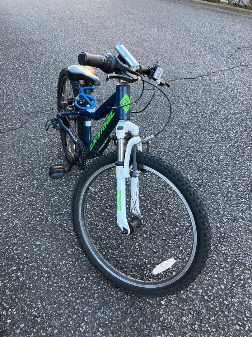 【地域限定（引き取り希望、一部配送可）】 24インチ ジュニア用自転車7段ギア