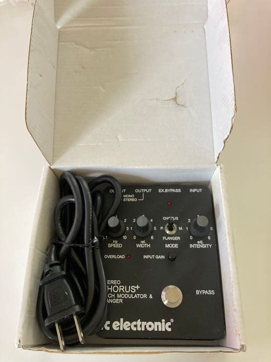 【箱付き】tc electronic / STEREO CHORUS+