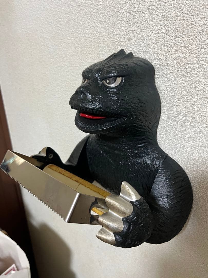 ゴジラ トイレットペーパーホルダー