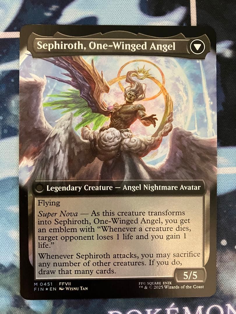 威名のソルジャー、セフィロス　英語　拡張foil