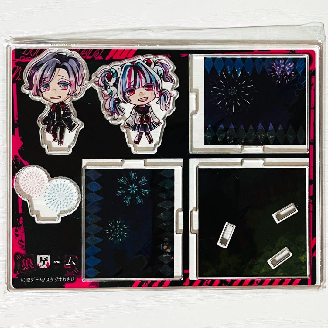 【未開封品】新品★狼ゲーム【小宮チエ＆小宮チグサ】アクリルジオラマ