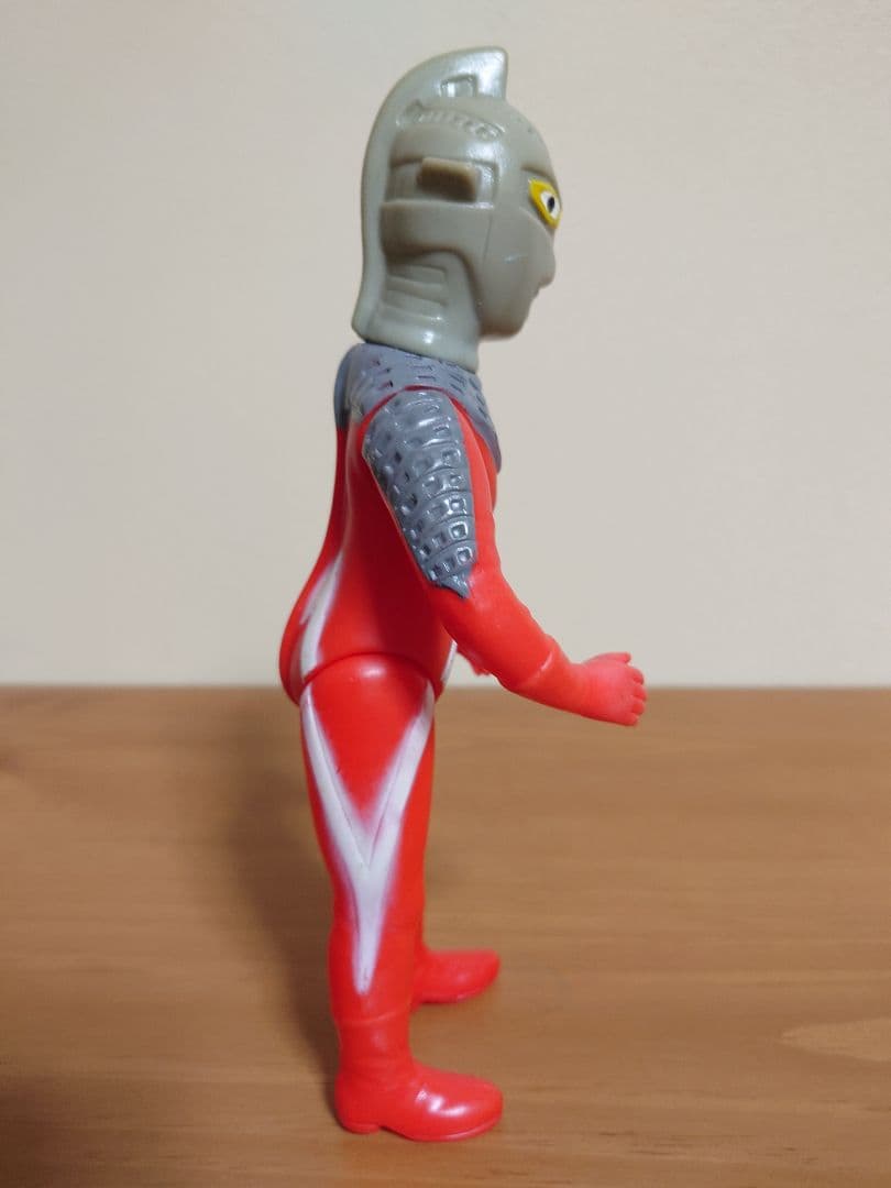 【当時もの】ブルマァク　ソフビ　ウルトラセブン　２３cm　難あり