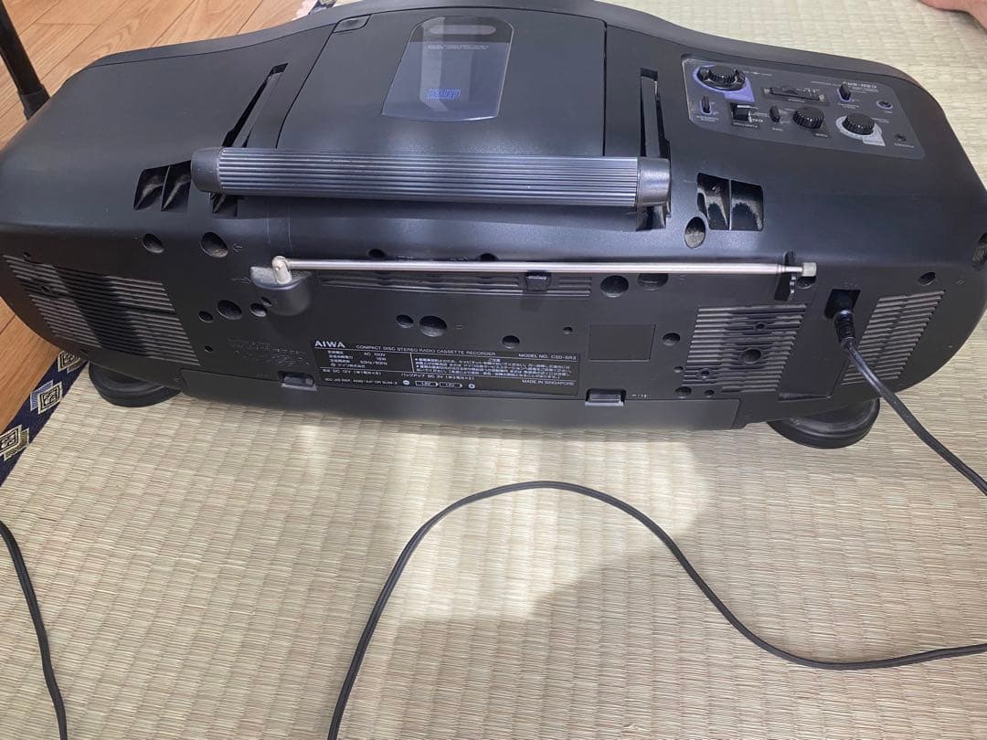 昭和レトロAIWA CSD-SR3 オーディオCDラジカセ　希少