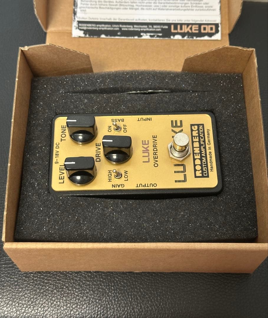 超美品Rodenberg LUKE Overdrive