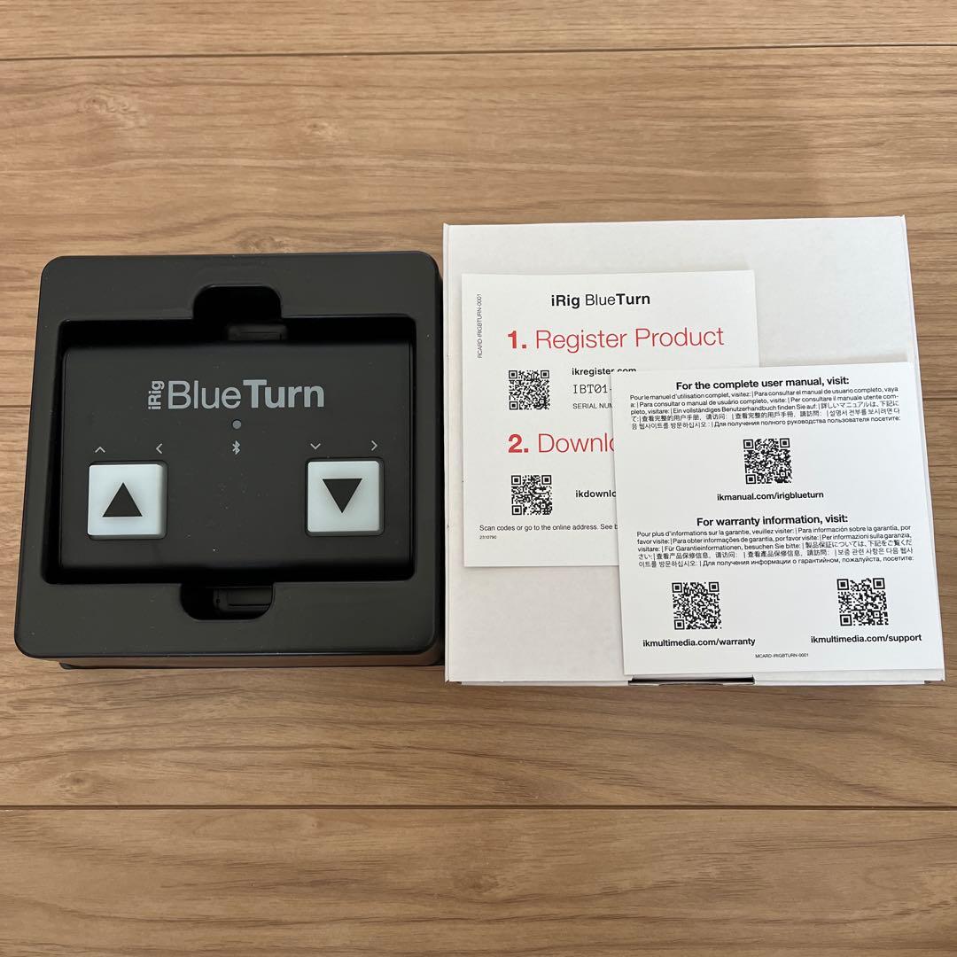 iRig BlueTurn Bluetoothフット・ペダル