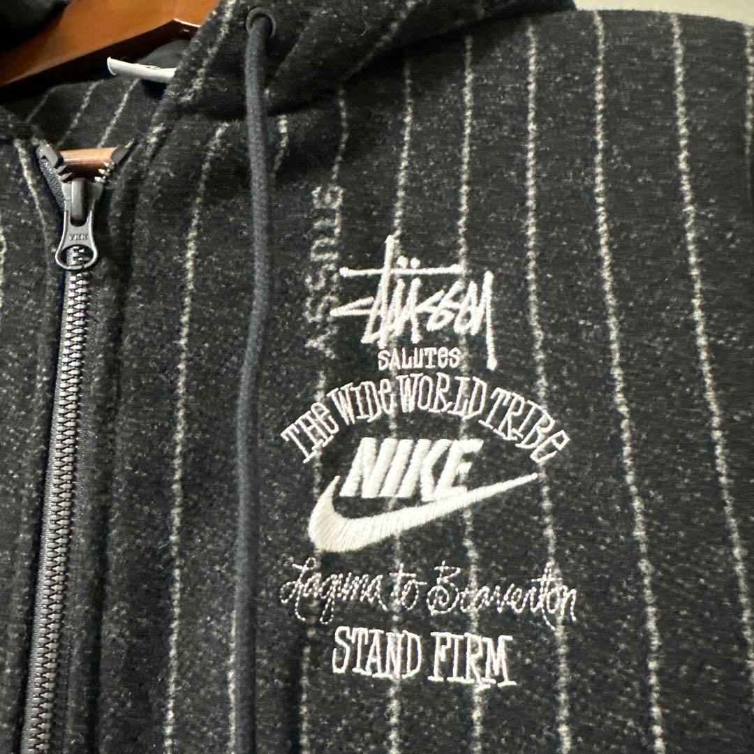 ナイキ ステューシー ウールジャケット サイズS