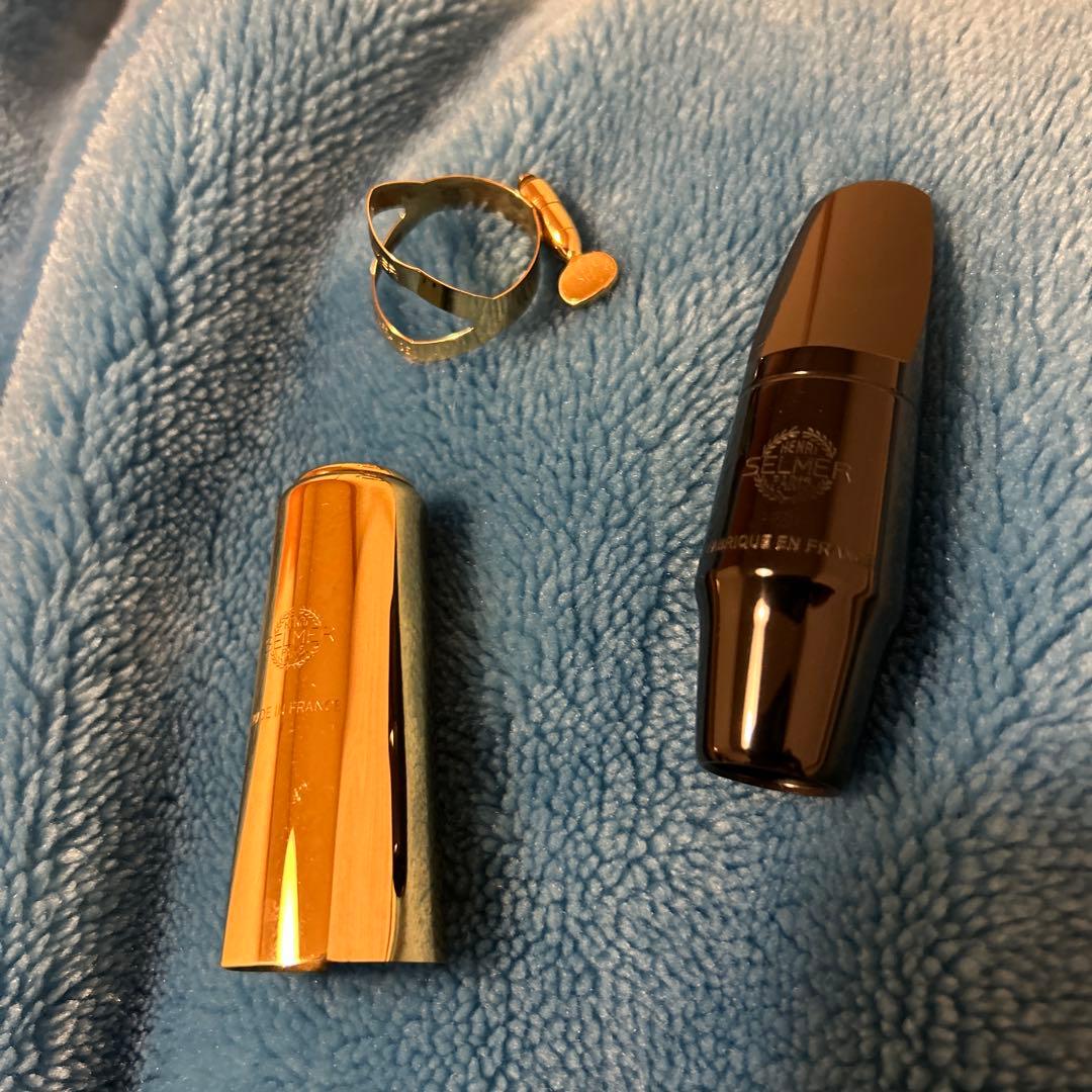 Selmer S80 C*アルトサックスマウスピース リガチャ キャップ セット