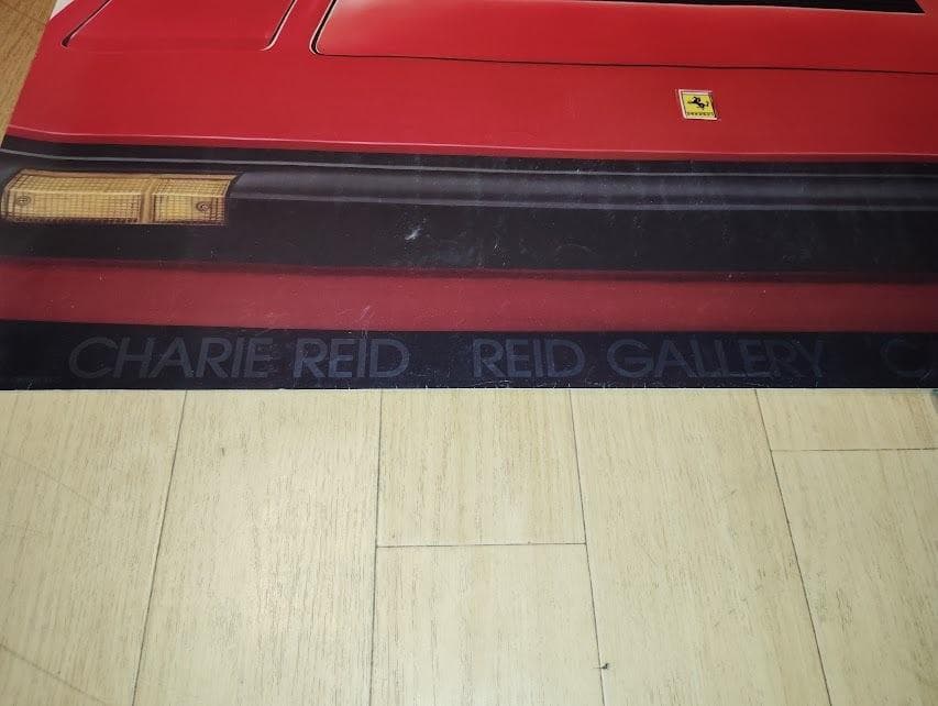 1984年 エンツォフェラーリ マリリンモンロー フェラーリ308 ポスター