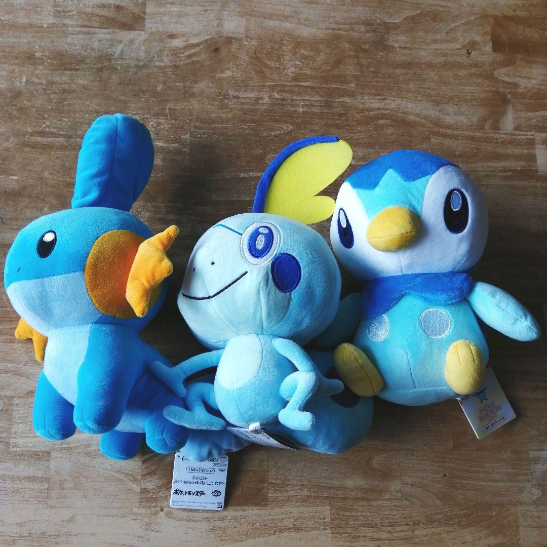 水ポケモン 新品未使用　ぬいぐるみセットまとめ売り