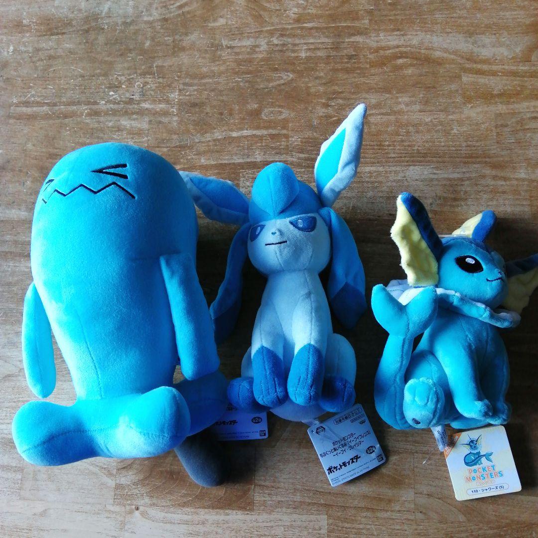 水ポケモン 新品未使用　ぬいぐるみセットまとめ売り