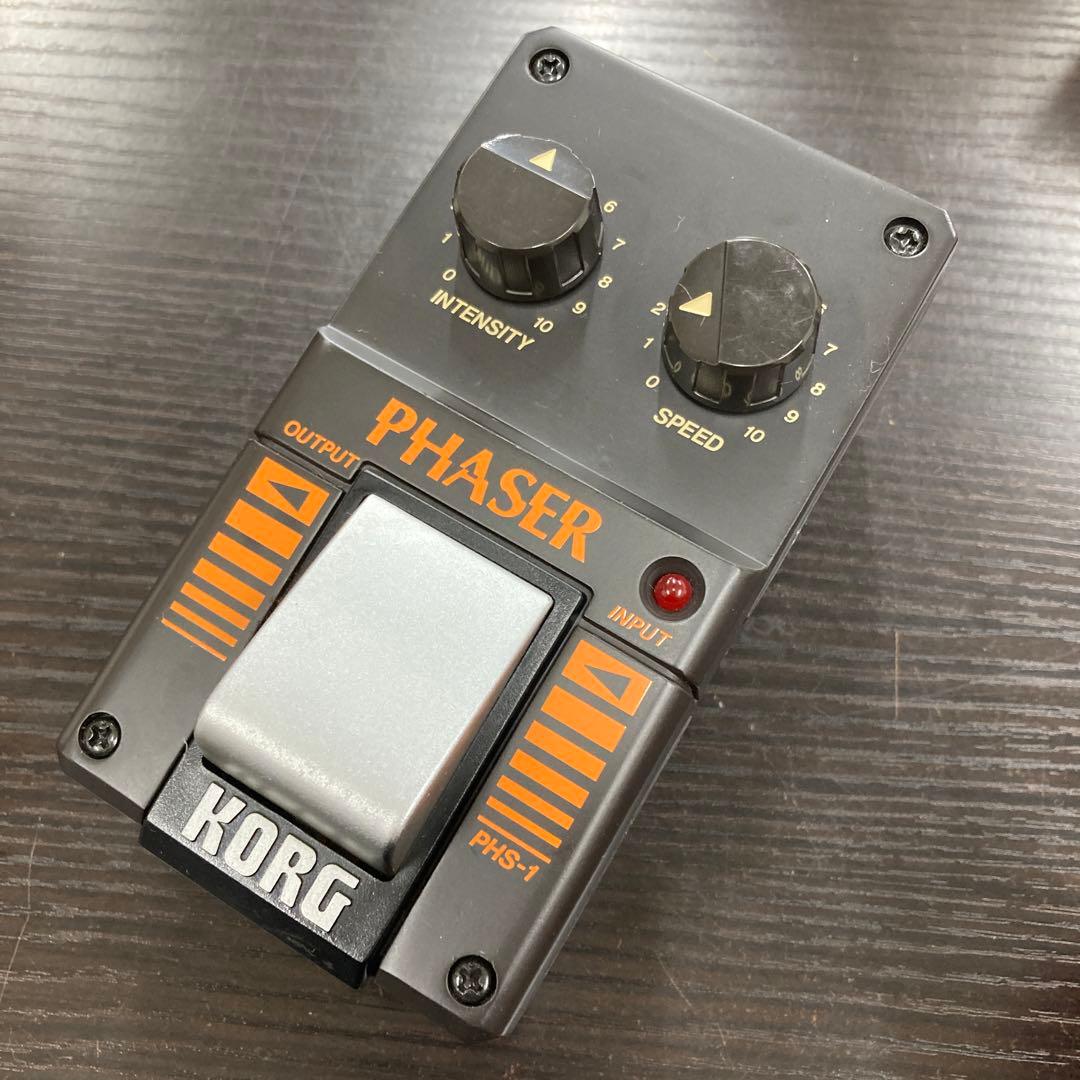 ① KORG PHS-1 エフェクター フェイズ ビンテージ