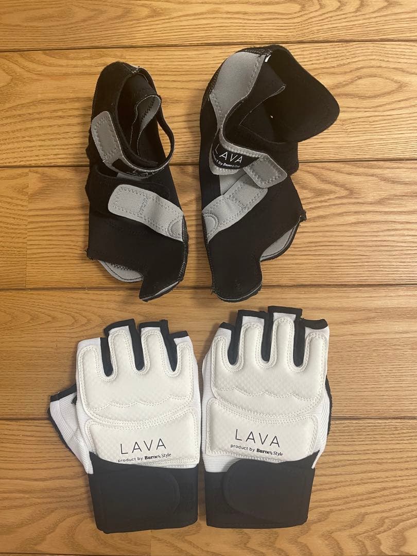 LAVA キックボクシング グローブ＆シューズセット M