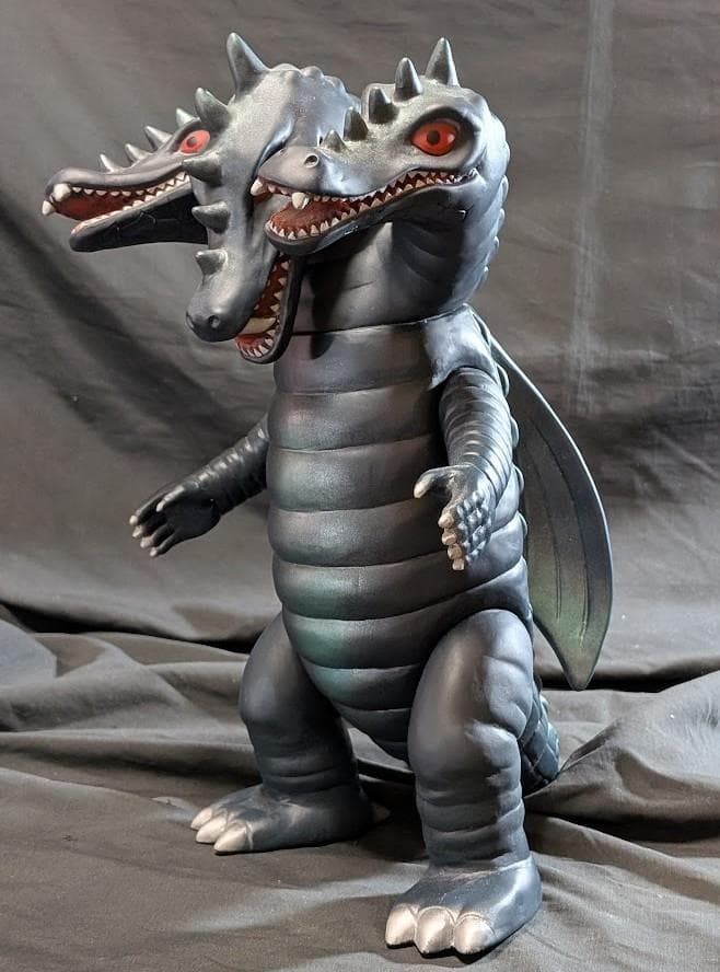 ジャイアント 三つ首竜「スペクトルマン」登場怪獣（マスダヤ復刻）ソフビ