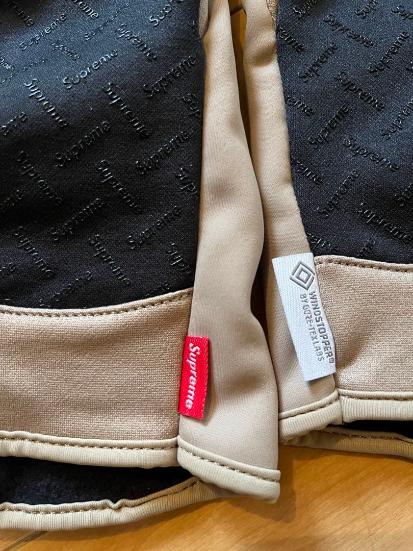 Supreme WINDSTOPPER Zip Gloves Taupe 新品