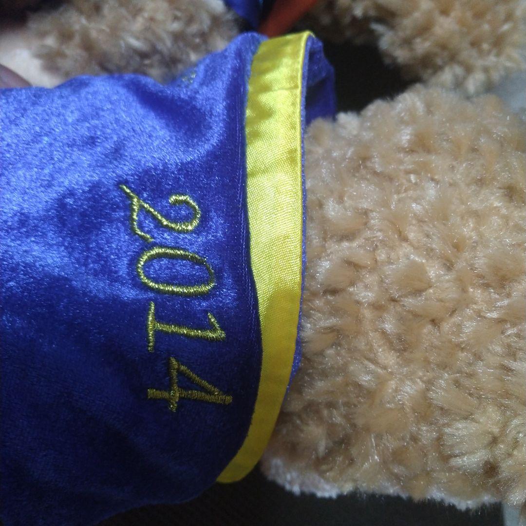 香港ディズニーランド　ダッフィー　2014　ぬいぐるみ