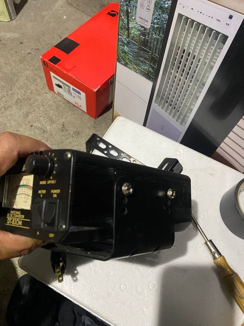 ALINCO DT-830M DC-DCコンバーター　　　24V-13.8V