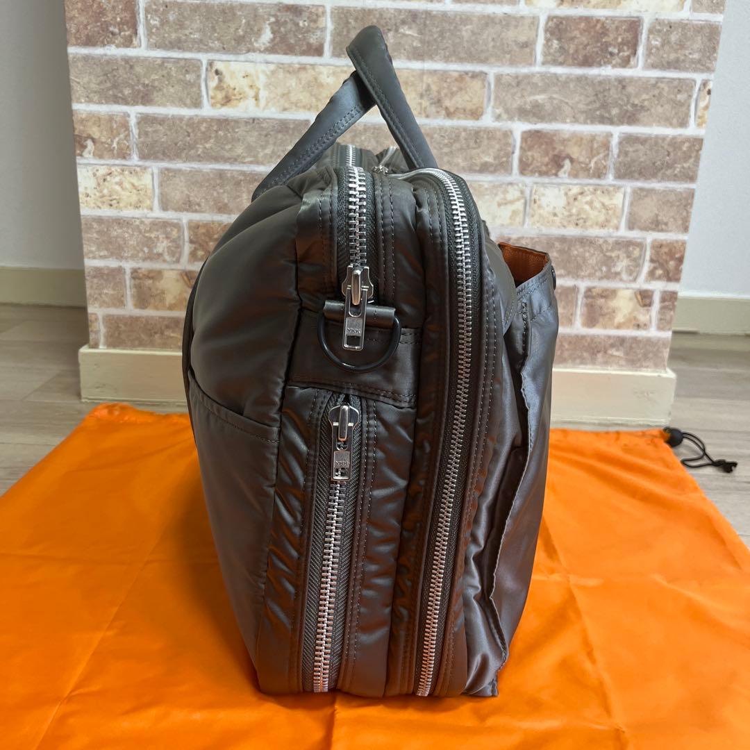 【極美品】ポーター タンカー 2wayビジネスバッグ ダッフルバッグ L 2層