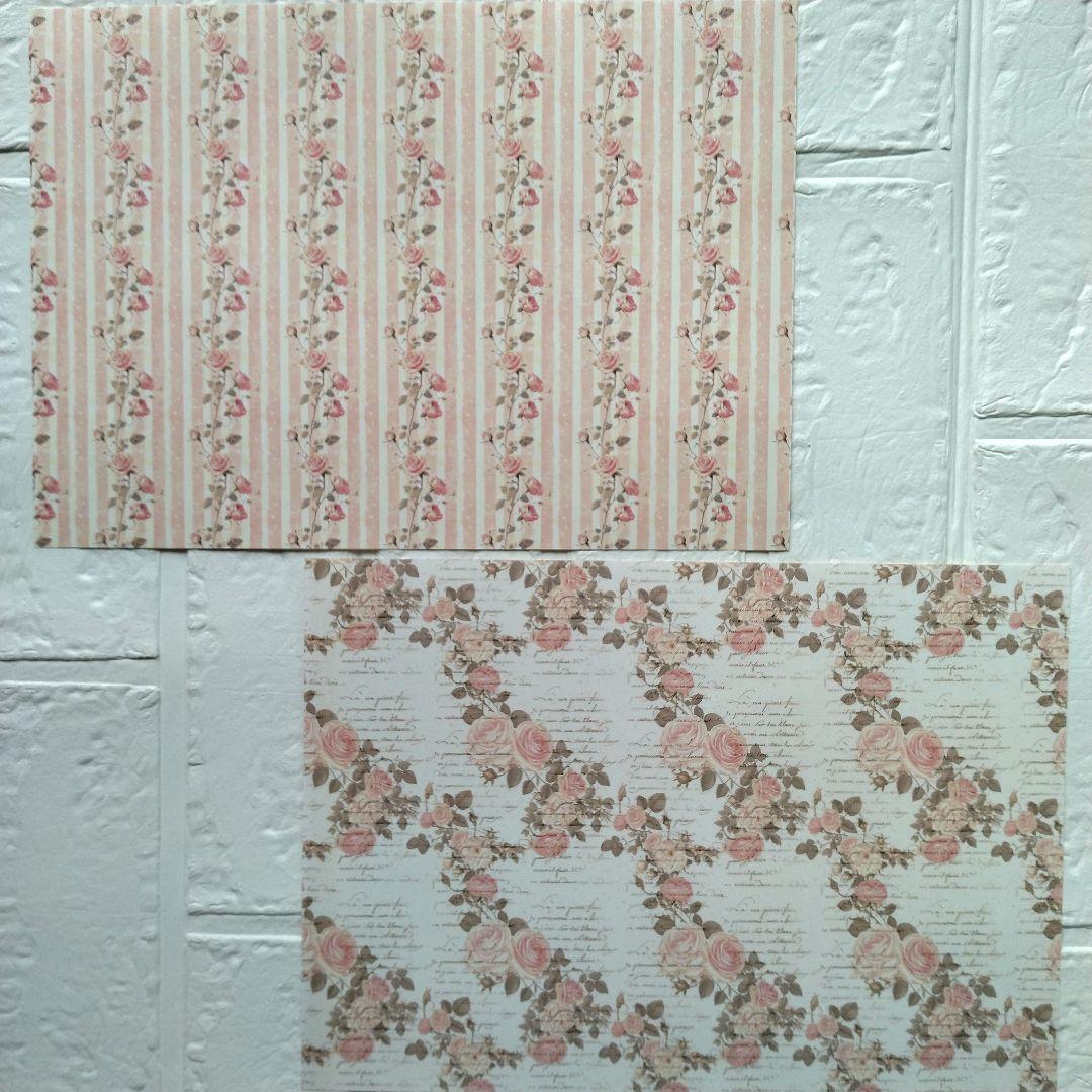 【D-168】lien様 デザインペーパー　小花　104