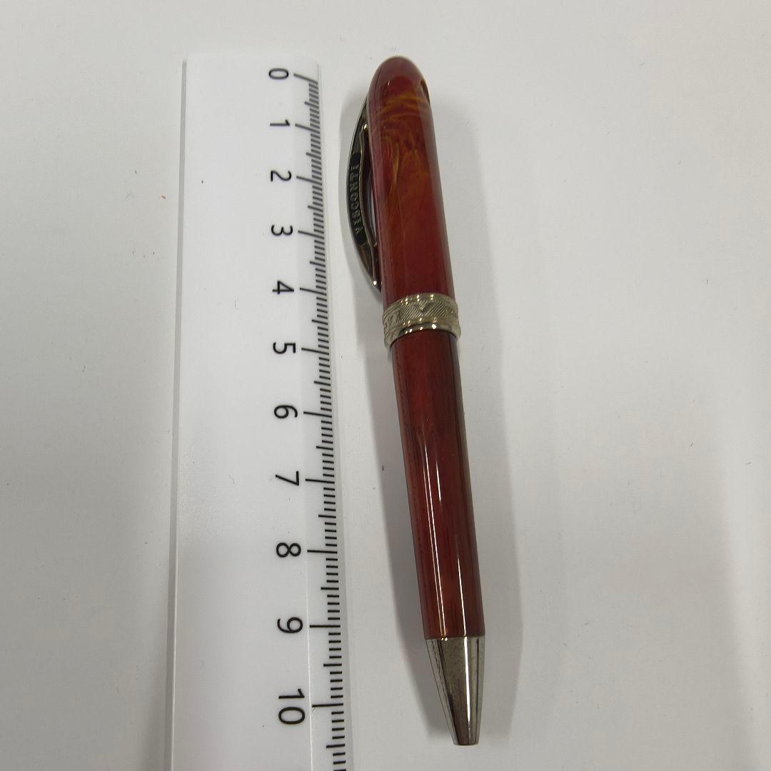 VISCONTI レンブラント ボールペン（ボルドー柄） 本体 専用ケース付き