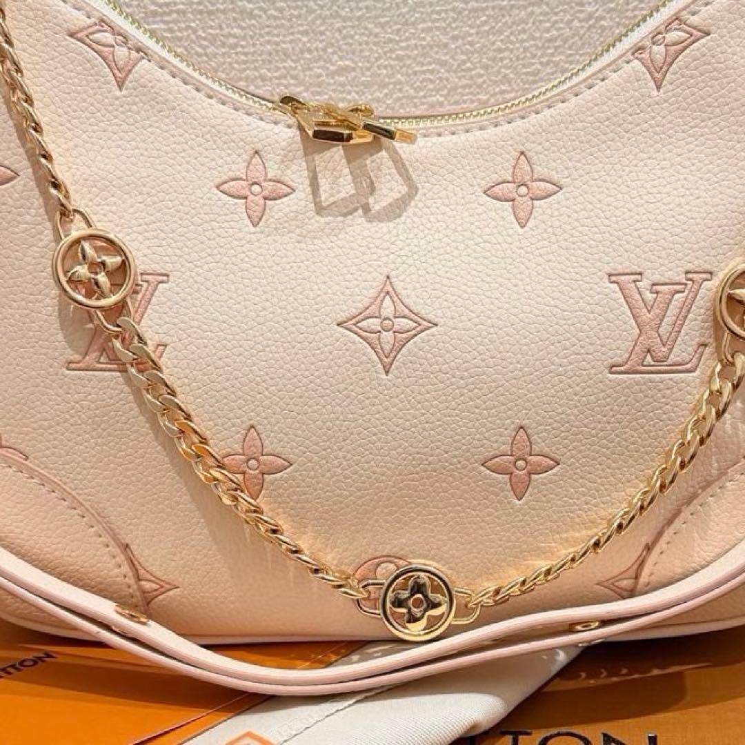 【1日限定SALE】本革 ピンクベージュ　バッグ