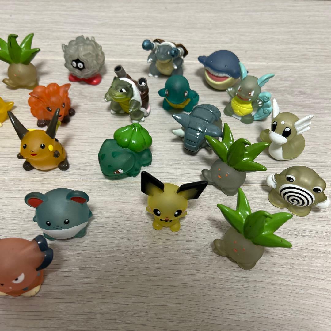 【希少品】ポケモンキッズ　ポケモン指人形豪華　クリアバージョン34個セット