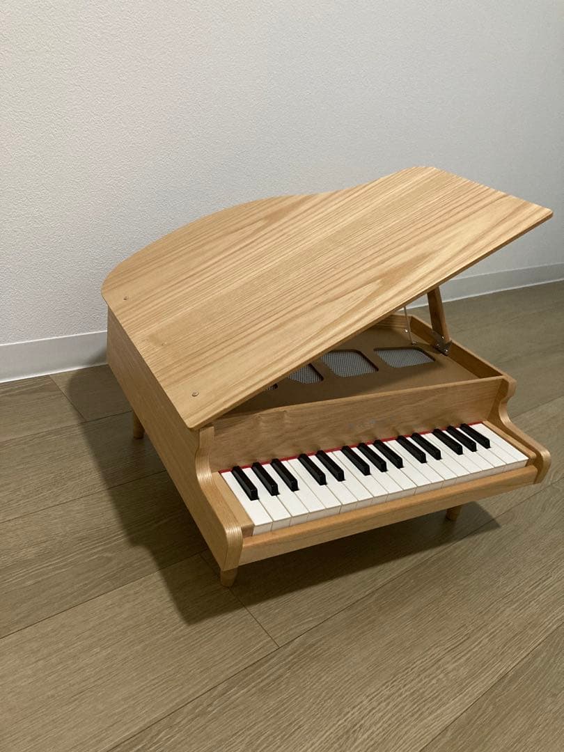 値下げ（美品）KAWAI カワイ　グランドピアノ　ナチュラル　木目（手渡し可能）