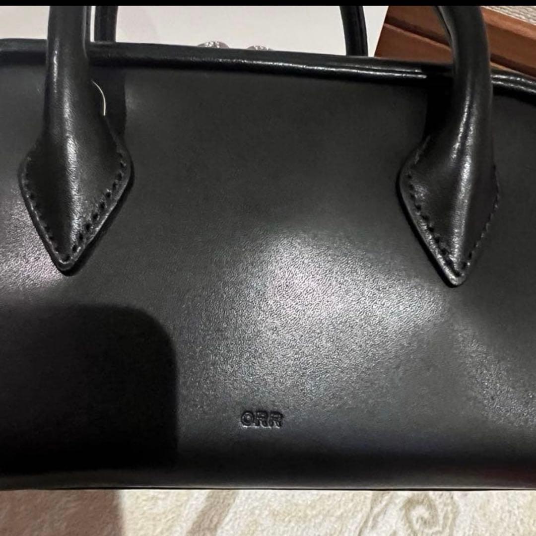 完売オルORR黒ハンドバッグmini curby bag新品ミニカーヴィーバッグ