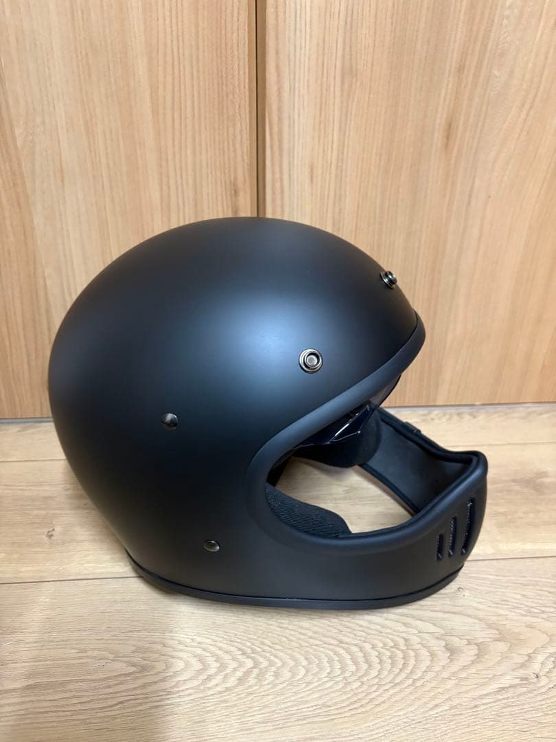 SUNUP バイク用 ヘルメット フルフェイス マットブラック