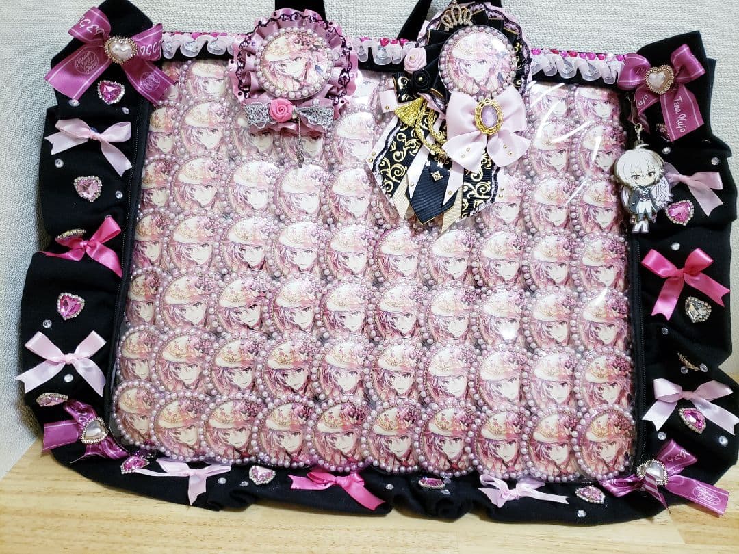 アイナナ 九条天 痛バッグ 5周年 缶バッジ 天 種村有菜 痛バ ハンドメイド