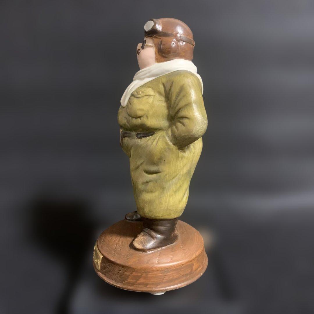 紅の豚 ポルコロッソ オルゴール付きフィギュア ジブリ