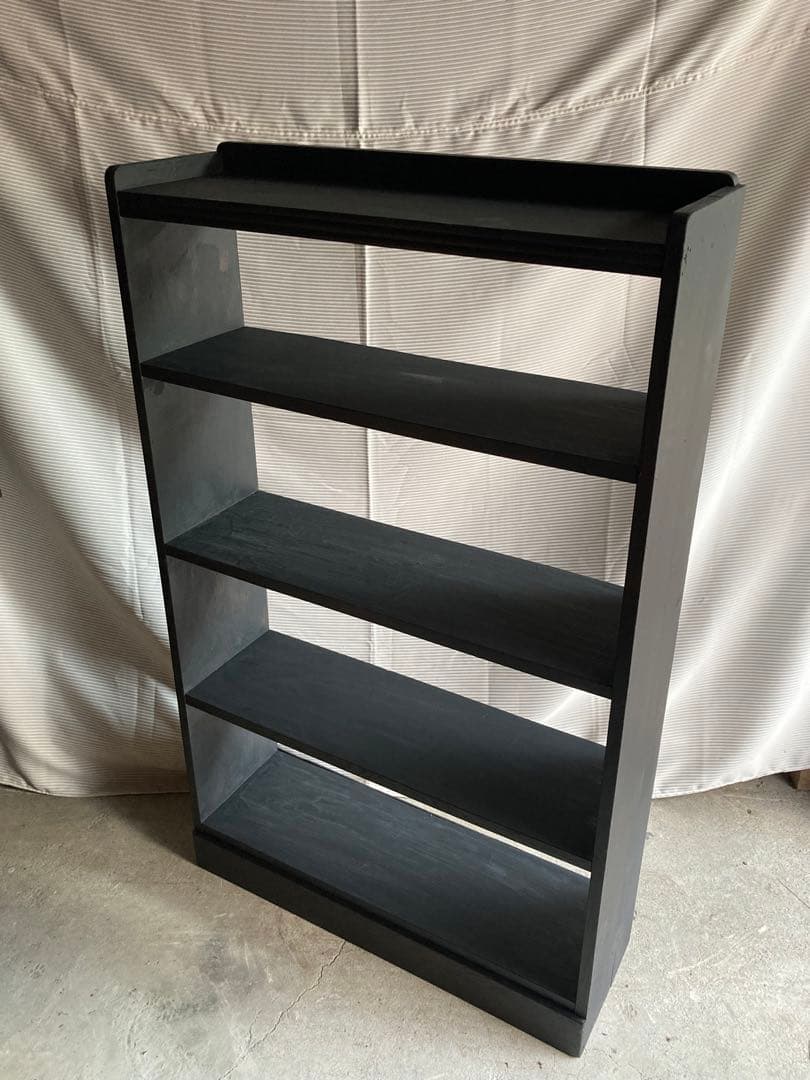 古道具　木製棚　本棚　飾り棚