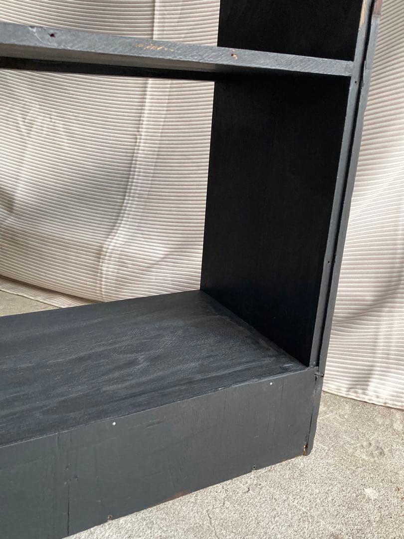 古道具　木製棚　本棚　飾り棚