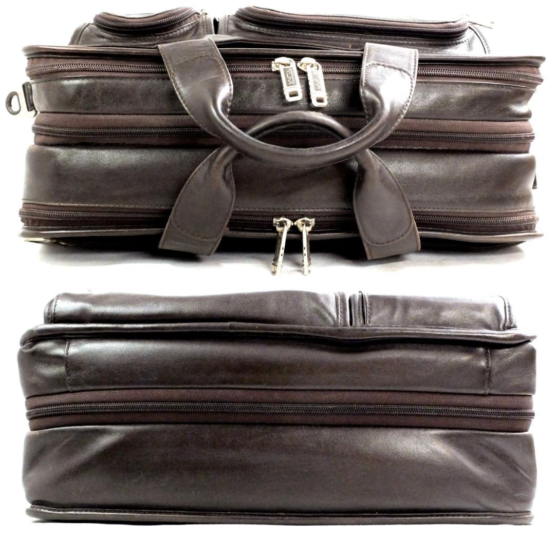TUMI 96141BN4（廃番G4.4）レザーPCブリーフ 【稀少・ブラウン】
