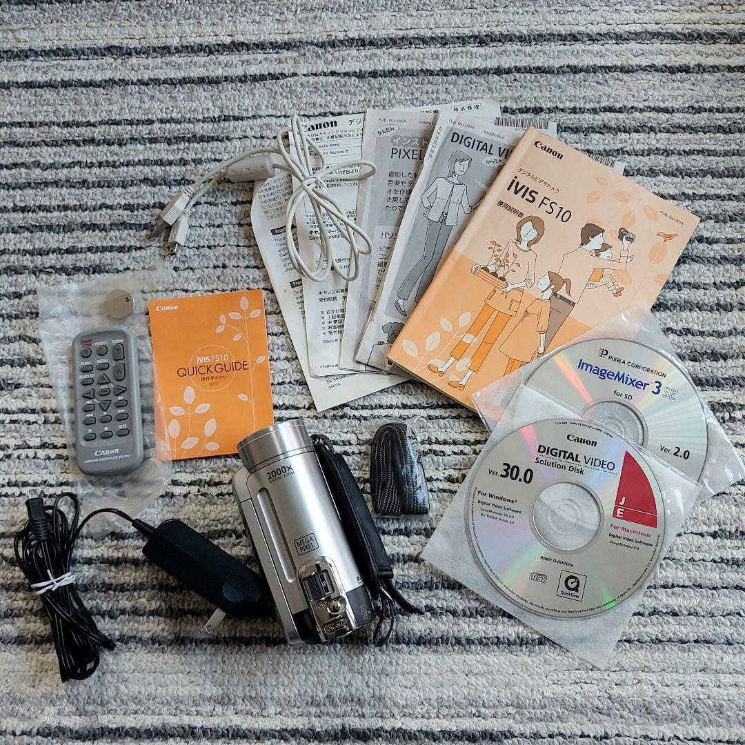 Canon ビデオカメラ FS 10