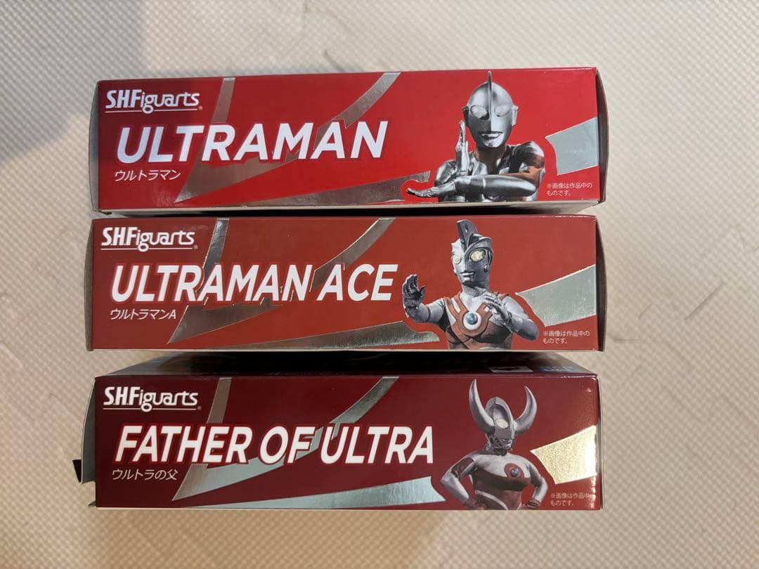 SHFiguarts ウルトラマンエース・ファザー・オブ・ウルトラ 3体セット