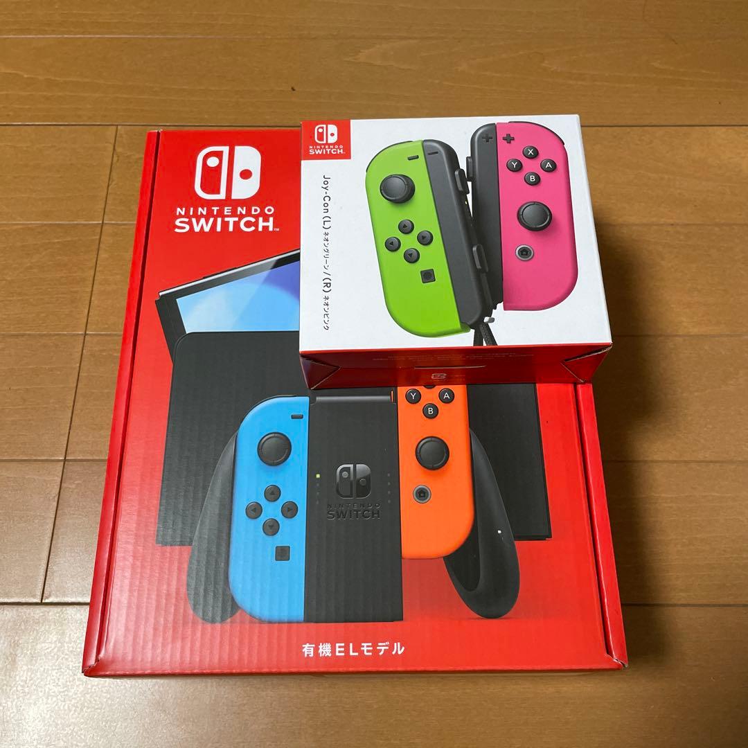【新品未開封】Nintendo Switch 有機ELモデル　+ジョイコンセット
