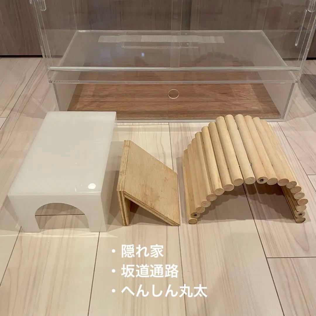 ★もっふる様★ハリネズミ飼育セット　アクリルケージ