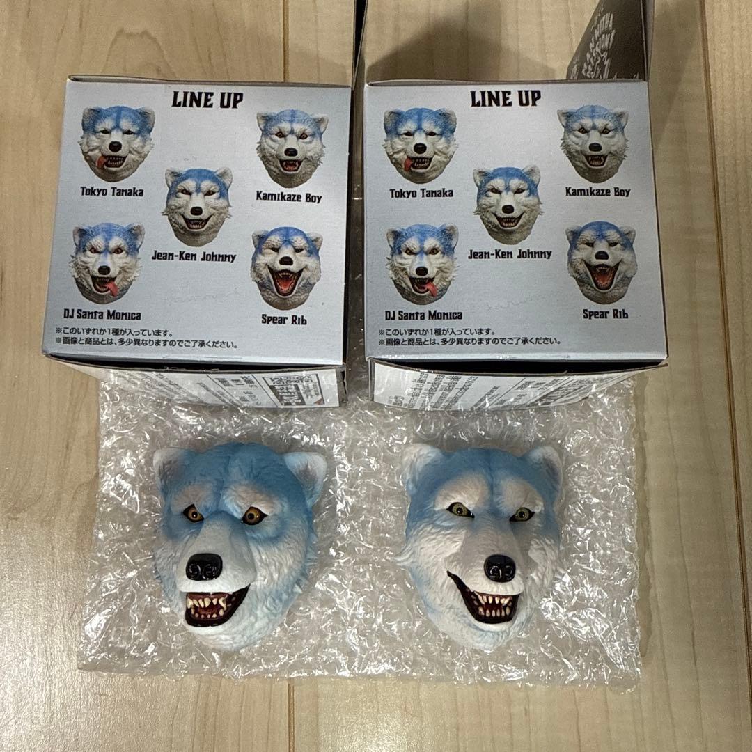 一番くじ マンウィズ フェイスマグネット×2 カミカゼボーイ ジャンケンジョニー