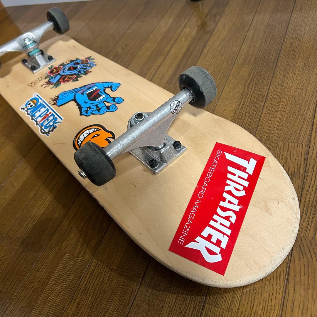 良品 スリーウェザー 8インチ スケボー スケートボード コンプリート