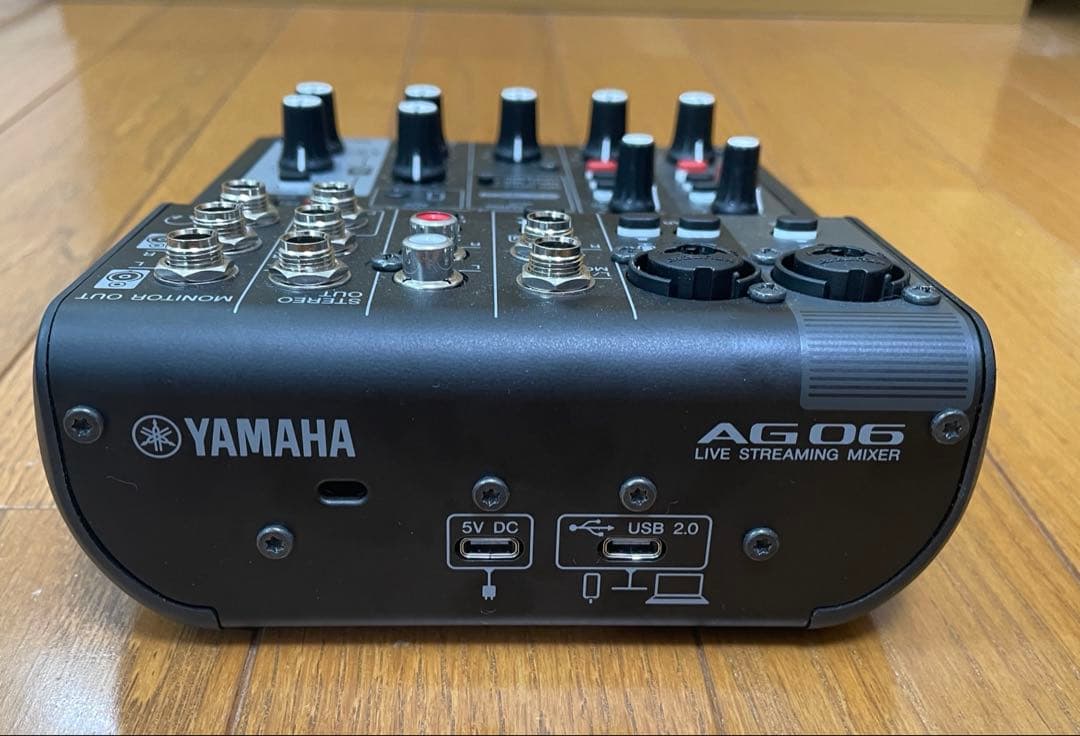 YAMAHA AG06 MK2 オーディオインターフェース