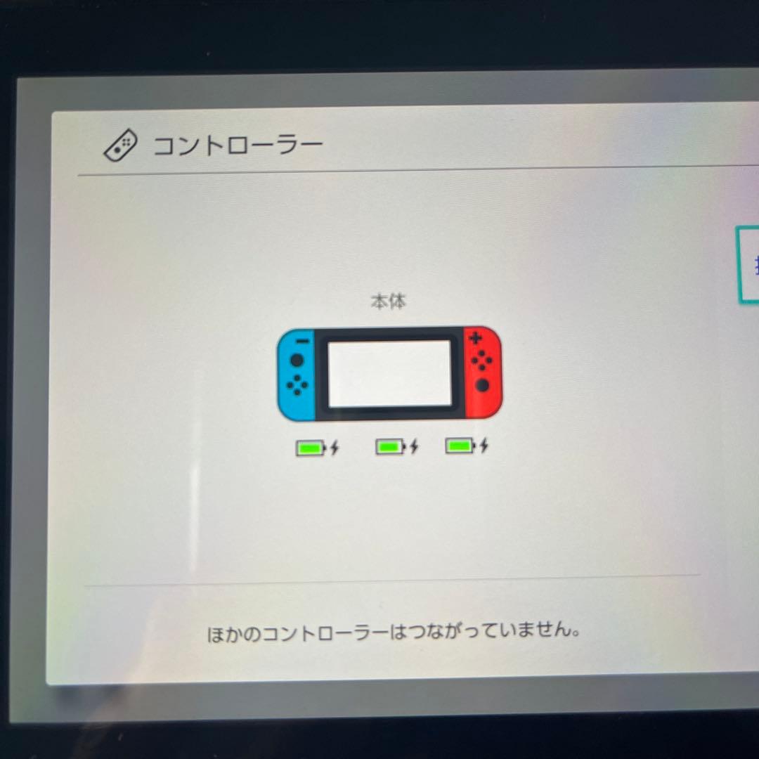起動確認 初期化済 Nintendo Switch 本体2019