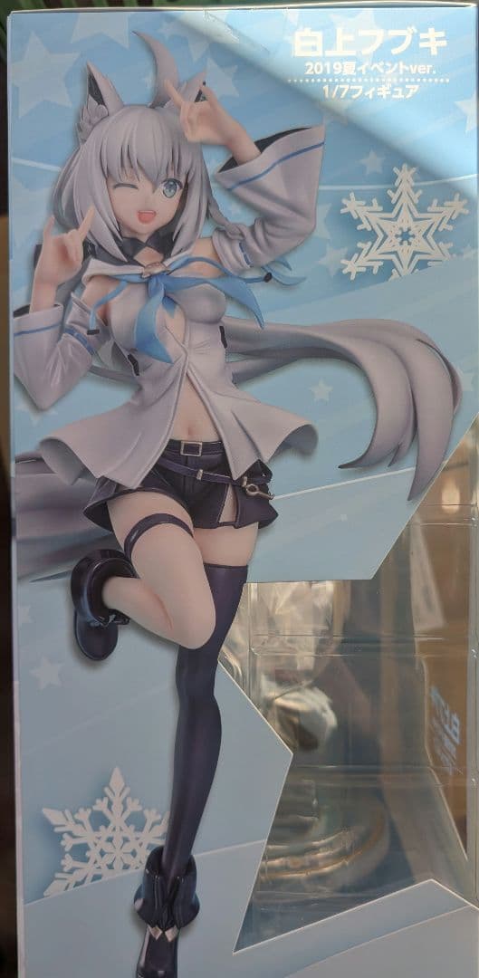 l*e様 【未開封 修正台座付き】ホロライブ 白上フブキ 1/7スケールフィギュ