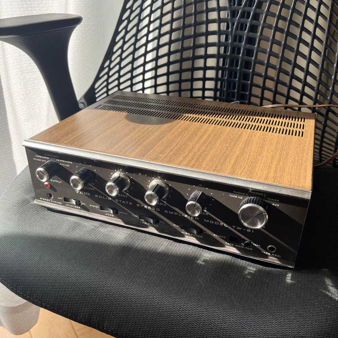 TW-61 TRIO プリメインアンプ　2025年整備済み動作品