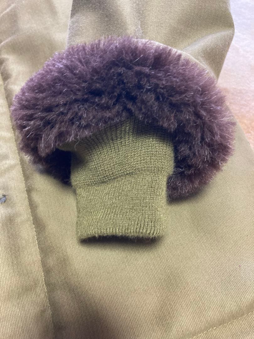 HOUSTON ヒューストン アルパカライニング N-1 デッキジャケット 40